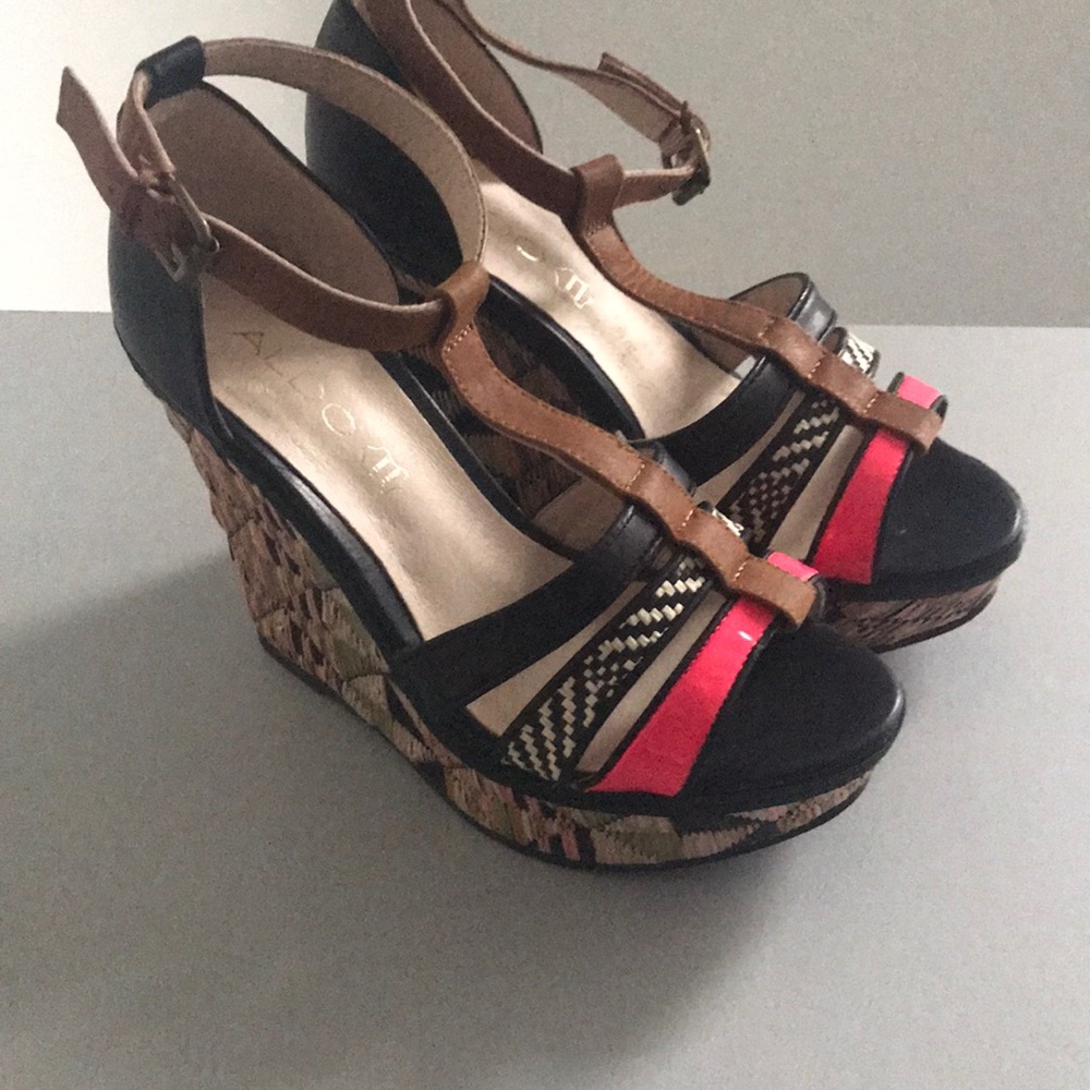 Fun Wedge-Heel Shoes